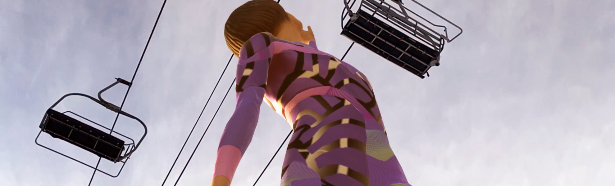 Susana Panadés Diaz dans Dance Trail, Park City, janvier 2020